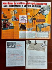 PUB PROLOISIRS L'ATELIER COMPLET A VITESSE VARIABLE PUBLICITE PERCEUSE LA GUILDE