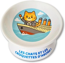 Gamelle humoristique pour chat