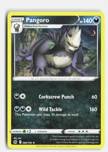 Pangoro 080 159 - 080/159, rare