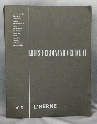 Louis ferdinand céline - louis-ferdinand, ii