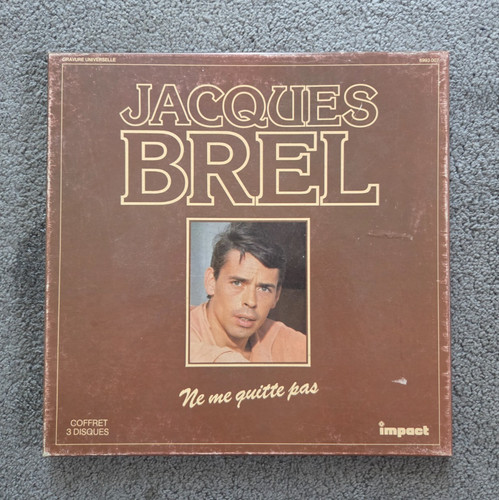 Coffret vinyle jacques - 3, vinyle/lp