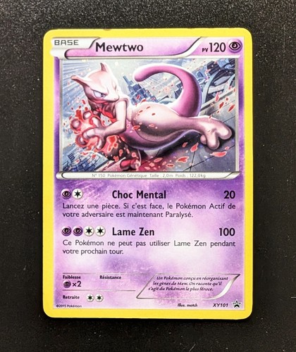 Mewtwo xy101 holo promo - holo,
