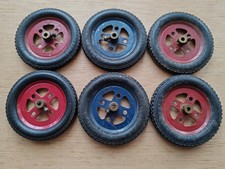 Meccano – 6 roues Diam 50 avec pneus