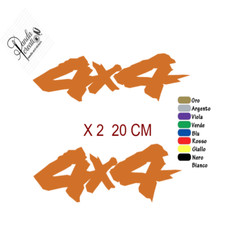 Set 2Adesivi 4X4 Vinyle PVC