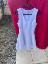 Robe moulante blanche, taille S, marque Charlotte Russe