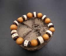 Bracelet homme Nature Beach bracelet de surfeur extensible bracelet en caoutchouc Caraïbes