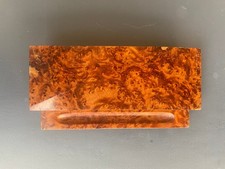 Ecritoire en loupe d'orme.