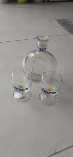 Carafe soleil ricard 2 - carafe, +