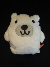 400/ doudou peluche ours polaire blanc HEMA 16cm