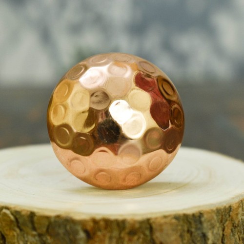 Bouton rond cuivre - rond,
