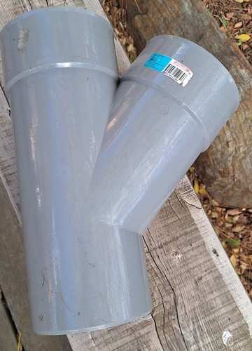 Culotte pvc d 125mm - pvc,