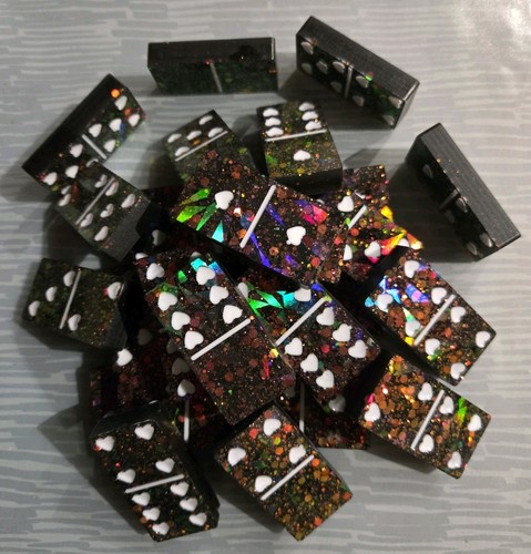 Jeu dominos coeurs - jeu,