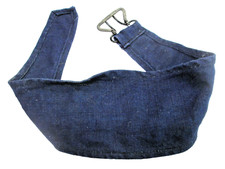 Brassard ancien en toile Bleu