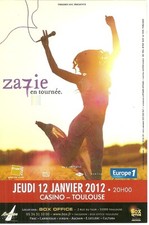 FLYER PLV - ZAZIE EN CONCERT