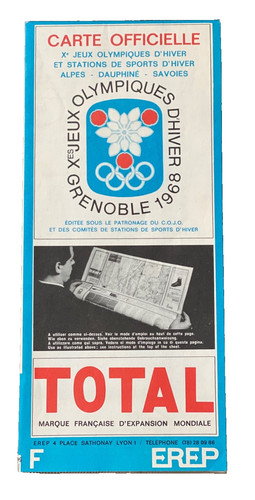 Carte officielle total des - carte,
