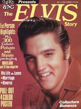MAGAZINE HOMMAGE 100% ELVIS PRESLEY- THE ELVIS STORY - USA 1978- RARE !