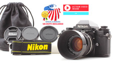 Appareil photo argentique Nikon F3 niveau œil Ai 50 mm f/1,4 S/N191 [capot...