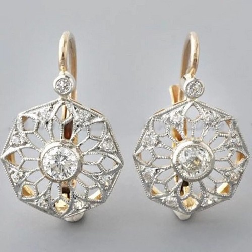 Boucles oreilles anciennes - d'oreilles,