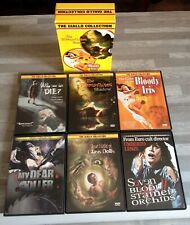 THE GIALLO COLLECTION DVD 6 FILMS ZONE 1 ETATS NEUFS RARE !