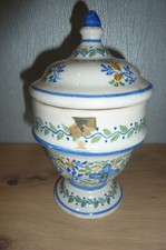 ancien pot à couvert faïence