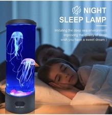 Lampe LED méduses relaxante luminaire décoratif  Aquarium