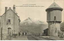 CANTAL SAINT JACQUES des BLATS    la gare