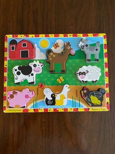 Two melissa doug wooden - two,