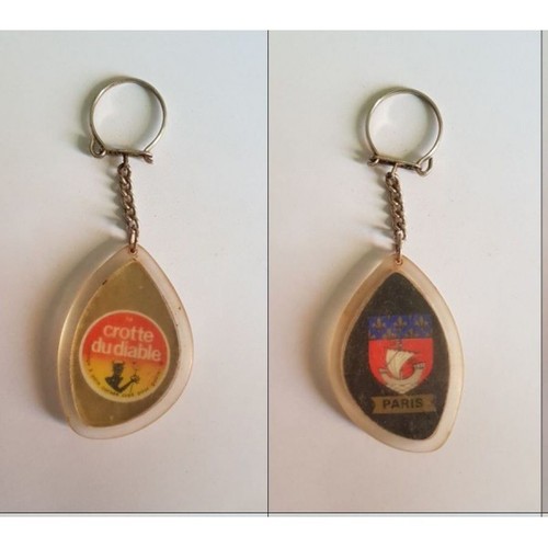Porte clés crotte du - crotte,