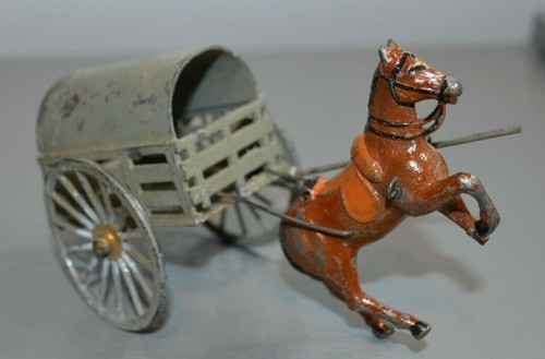 Attelage charriot cheval - charriot, et
