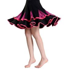 Femmes Sequin Extensible Latin Tango Salle de Bal Jupe Samba Salsa Danse