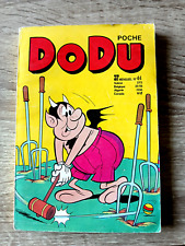 bd ancienne Dodu poche mensuel n° 44 - juillet 1976 -  TBE