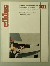 CIBLES n°101 du 5/1978; Carabine Sertra modèle AS 1000/ Canons de cuir Suèdois
