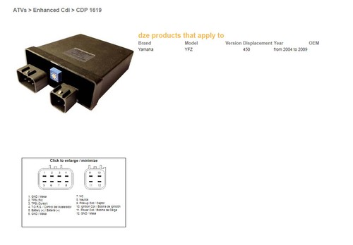 Dze module allumage cdi - d'allumage,