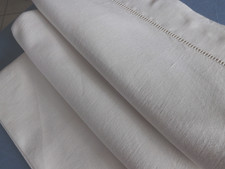 drap jours Venise,  lin-coton,  pas de monogramme, 2.20 m X 3.04 m, ancien
