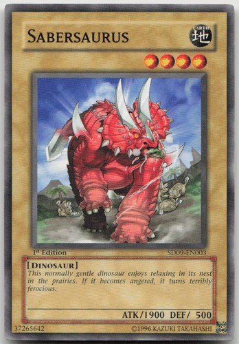 Sabersaurus 1st edition common - edition,