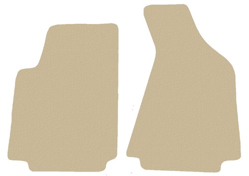 Beige velour avant tapis de - velour,,