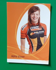 CYCLISME carte cycliste ADRIE VISSER équipe BOELS DOLMANS