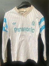 MAILLOT OM SAISON 1990 - 1991 - rare d'époque - Taille XS