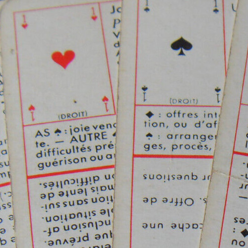 Antique card game - 32,