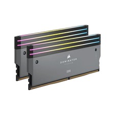 Corsair Dominator Titanium RGB DDR5 - 64 Go (2 x 32 Go) - 6000 MT/s C30 - AMD EX
