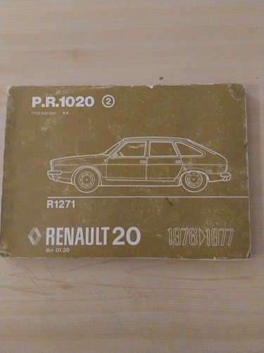 Renault catalogue pieces - 20,