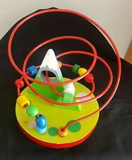 BOULIER BOIS/METAL JEU EVEIL BEBE ENFANT 1 A 3 ANS