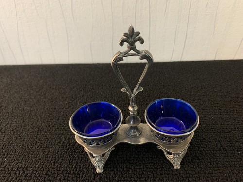 Salière double cristal de - en,