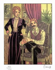 EX-LIBRIS DE VICTOR SACKVILLE NUMEROTE ET SIGNE PAR FRANCIS CARIN NEUF