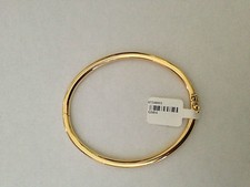 bracelet jonc or jaune 18