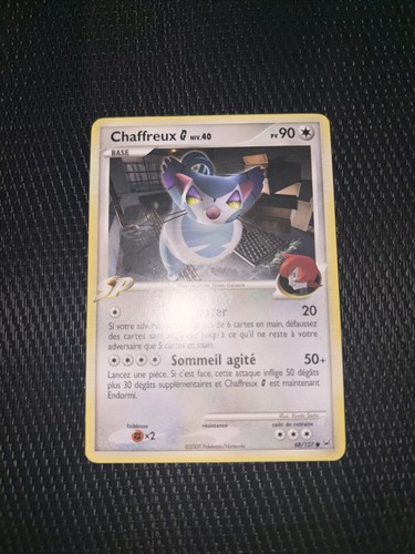 Carte pokémon chaffreux - pokémon,