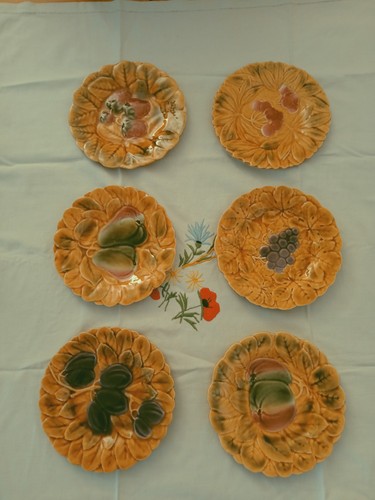 Assiettes barbotines - assiettes,