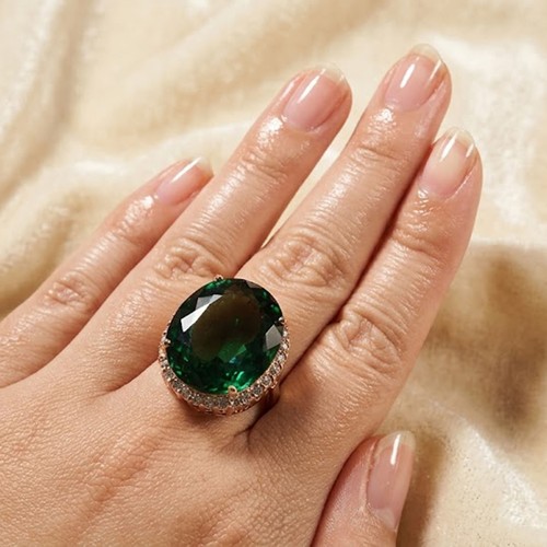 Bague halo argent - halo, en