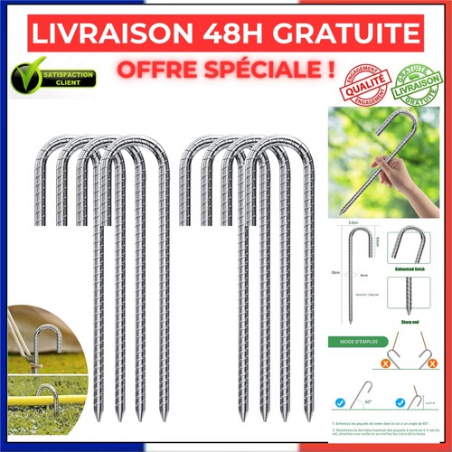 Piquets ancrage tente - piquets, 30