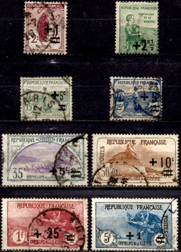 France no 162 à 169 - france:, y